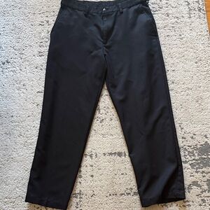 Haggar Men's Elegant Black Dress Pants